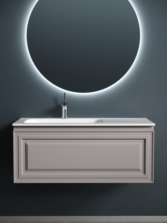 Тумба под раковину Sancos Very VR100LSM 100х40 подвесная цвет бежевый